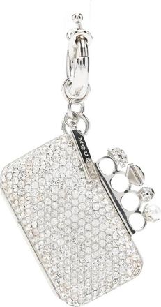 Alexander McQueen Knuckle Clutch Charm - Dames - Sieraden - Grijs - ONE Size - Accessoires