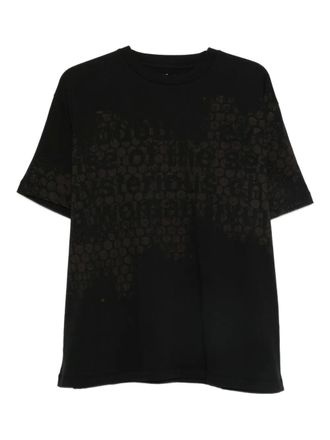 6397 Big Russell Bubble Wrap T-shirt - Black