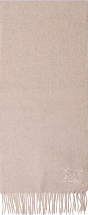 Max Mara Wsdalia Sjaal - Dames - Wintersjaals - Beige - ONE Size - Kasjmier - Accessoires