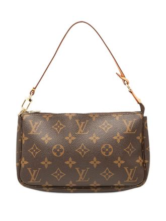 Louis Vuitton 2003 Monogram Pochette Accessoires shoulder bag - Brown