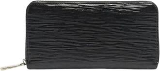 Louis Vuitton Pre-owned Wallets, female, Black, Size: ONE SIZE Pre-owned Leather Wallet