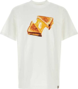 Carhartt Work in Progress White Crew Neck T-Shirt