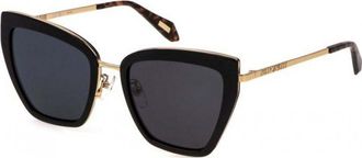 Just Cavalli Womens SJC092-530700 SJC092 53 530700 Sunglasses - Black - One Size