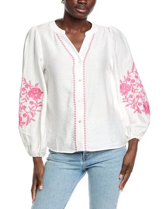 ANNA KAY Smoking Fleur Blouse