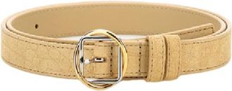 Jacquemus Beige Belt with Sleek Silhouette