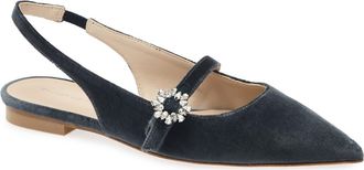 Stuart Weitzman Aura Mary Jane Slingback Pump in Stable Blue at Nordstrom Rack, Size 6.5