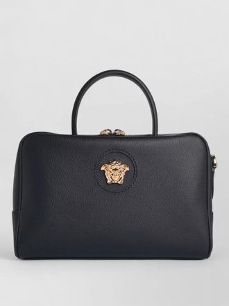 Versace la medusa leather crossbody bag
