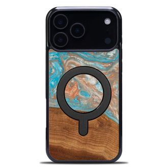 OEM Funda Bewood Unique Para Iphone 17 Pro Max - Planetas - Saturno Con Magsafe