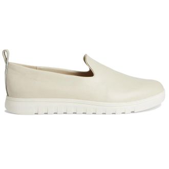 Vionic Uptown Willa Leather Womens Slip On Shoes - Cream - Size:UK 4.5
