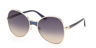 Guess GU00359 32W Womens Sunglasses Gold Size 59