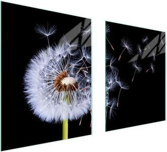 OEM Placa Protectora De Vidrio Para Estufa 85x52 Flor