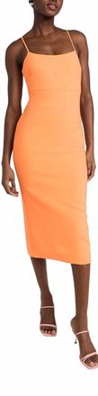 LIKELY Dune Sheath Dress In Orange