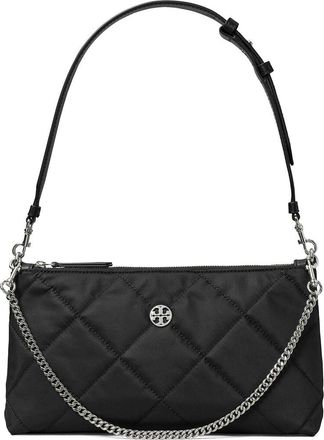 Tory Burch Willa Quilted Nylon Zip Shoulder Bag