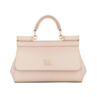 Dolce & Gabbana Dames, Tassen, Roze, Maat: ONE Size Katoen