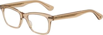 Garrett Leight Womens 49 mm Beige Opticals