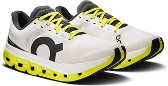 On Womens Cloudflow 5 (White/Lime), White/Lime, 4 UK