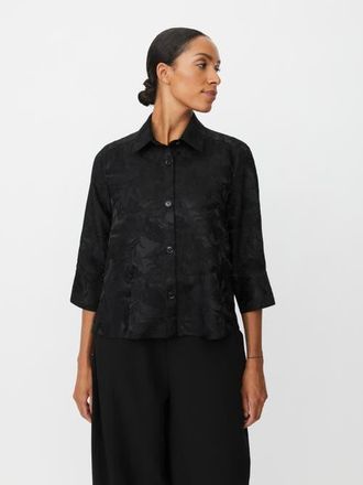 Masai MaIdakaia Floral Jacket in Black at Nordstrom, Size Xx-Large