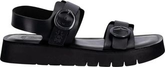 FLY London Solb 260Fly Sandalen - Dames - Sandalen - Zwart - 36 EU - Leer - Schoenen