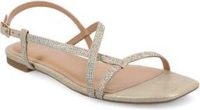 Journee Collection Francis Slingback Sandal in Gold at Nordstrom Rack, Size 6.5