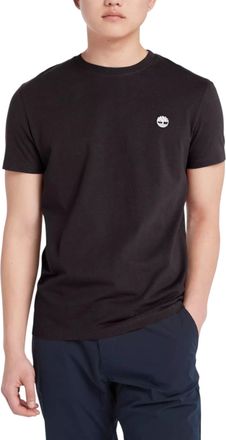 Timberland Heren T-Shirts Klassiek Logo Zomer Ronde Hals Dunstan River Tops Nieuw