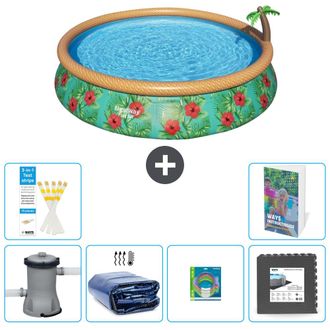 Bestway Piscina Bestway Fast Set Redonda - 457x84 Cm - 7-piezas S177