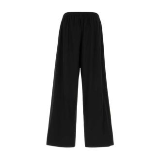 Gucci Broeken, Heren, Zwart, S, Wol, Wool Twill Leisure Pants
