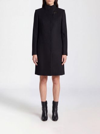 Fay Cappotto Virginia in lana al ginocchio con collo alto e alamari