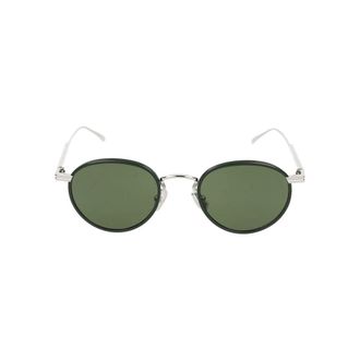 Bottega Veneta Stylish Silver Green Sunglasses