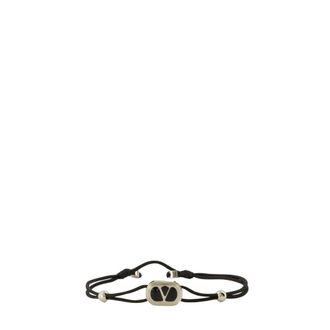 Valentino Garavani Bracelets, male, Black, Size: ONE SIZE Ovalette Bracelet