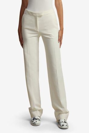 Marina Moscone Slim Trouser in Ivory at Nordstrom, Size 8