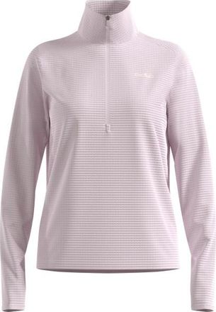 Odlo Mid Layer 1/2 Zip Essential Thermal Laufshirt f&uuml;r Damen | lila