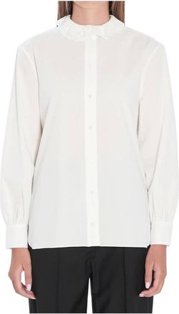 Saint Laurent Mujer, Blusas y Camisas, Blanco, Talla: M