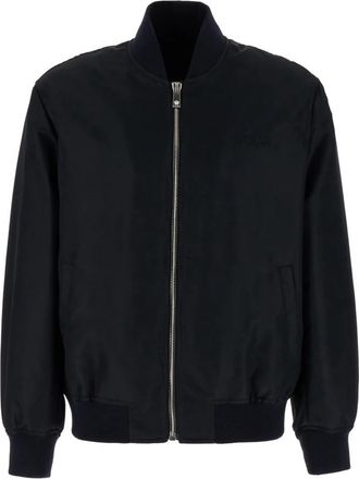 Versace Stijlvolle Herenjassen - Heren - Bomber jackets - Zwart - L - Jassen