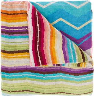 Missoni Home Hugo Strandlaken - unisex - Handdoeken - Veelkleurig - ONE Size - Katoen - Home