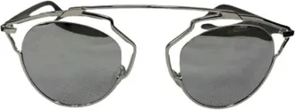 Dior Pre-owned Accessories, female, Gray, Size: ONE SIZE Pre-owned So Real Appdc Sunglasses