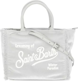 Saint Barth Donna, Borse, Grigio, Taglia unica, new