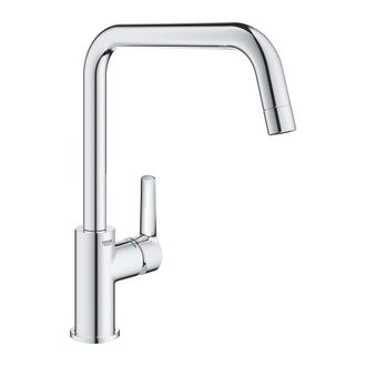 GROHE Start Mezclador Monomando De Fregadero Con Limitador De Caudal, Cromo (30470000) - Grohe