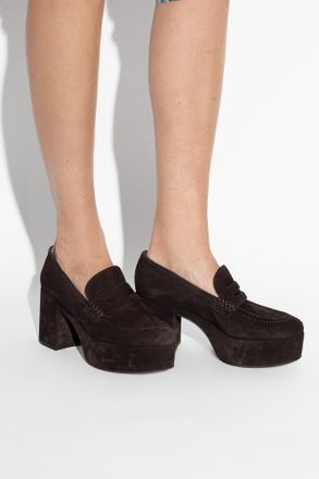 Gianvito Rossi Platform Shoes, Womens, Brown