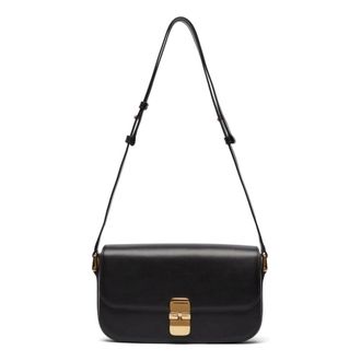 A.P.C. Grace Shoulder Bag - female - A.P.C. - Shoulder Bags - Black - ONE SIZE - Bags