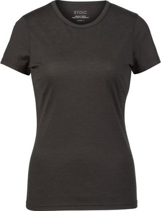 Stoic Merino145 NehrenSt. T-Shirt Merinoshirt f&uuml;r Damen | schwarz