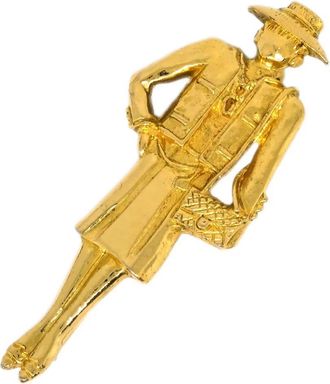 Chanel Spilla Mademoiselle 1990-2000 - Oro