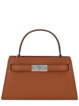 Tory Burch Womens Lee Radziwill Bag Buff Leather Shoulder