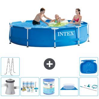 Intex Piscina Con Estructura Redonda - 305x76 Cm - 8-piezas S31662