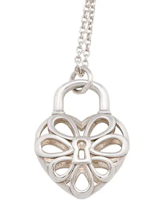 Tiffany & Co. Silver Filigree Heart Necklace (Authentic Pre-Loved)