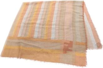 Fendi Pre-owned Scarves, female, Multicolor, Size: ONE SIZE Pre-owned Vintage Stole