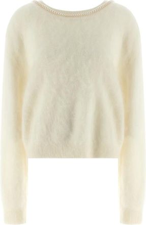 Bernadette Dames, Truien, Wit, Maat: L Kasjmier