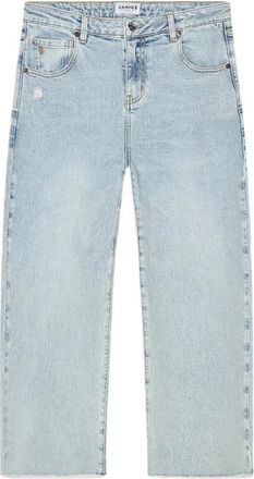 Janice Baxter Barrel Jeans - Dames - Cropped Jeans - Blauw - W30 - Katoen - Jeans