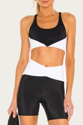 Beach Riot Cora Short In Black/white
