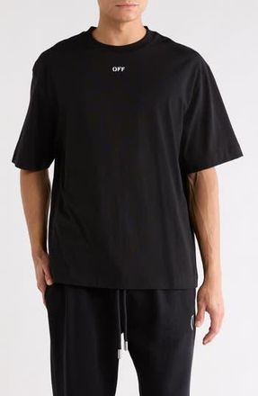 Off-white Brics Arrow Skate T-Shirt in Black-White at Nordstrom Rack, Size Medium