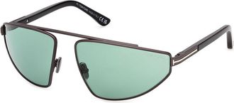 Tom Ford FT1399 PARKER-02 13N Mens Sunglasses Silver Size 64